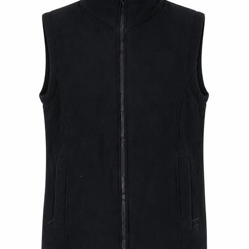 Casamia Exclusive Women’s Black M Softshell Fleece Lined Zip Waistcoat
