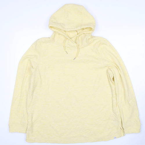 Regatta Women Yellow UK 20 Tunic Pullover Hoodie Drawstring Long Sleeve
