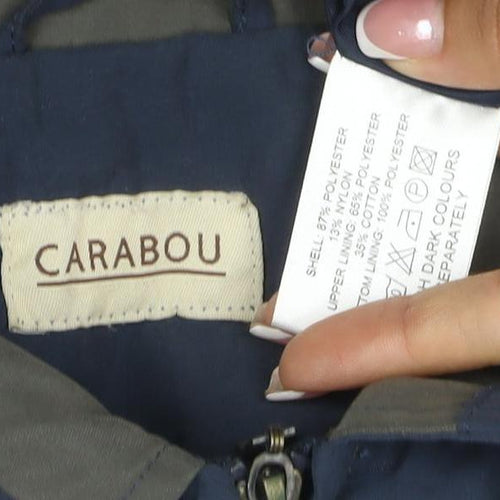 Carabou Men’s Blue Size L Full Zip Collared Basic Jacket