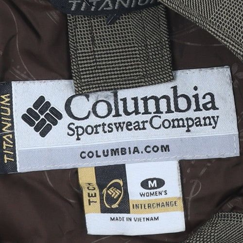 Columbia Women’s Brown M Omni-Tech Interchange Ski Jacket Check