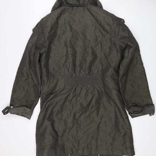 Per Una Women’s Green UK 14 Hooded Utility Parka Jacket