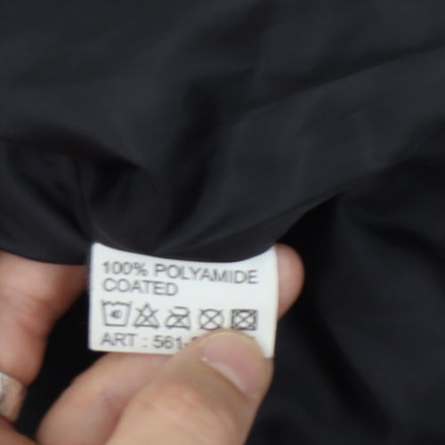 Beach & Snow Men's Black XS Hooded Ski Jacket Zip Pockets