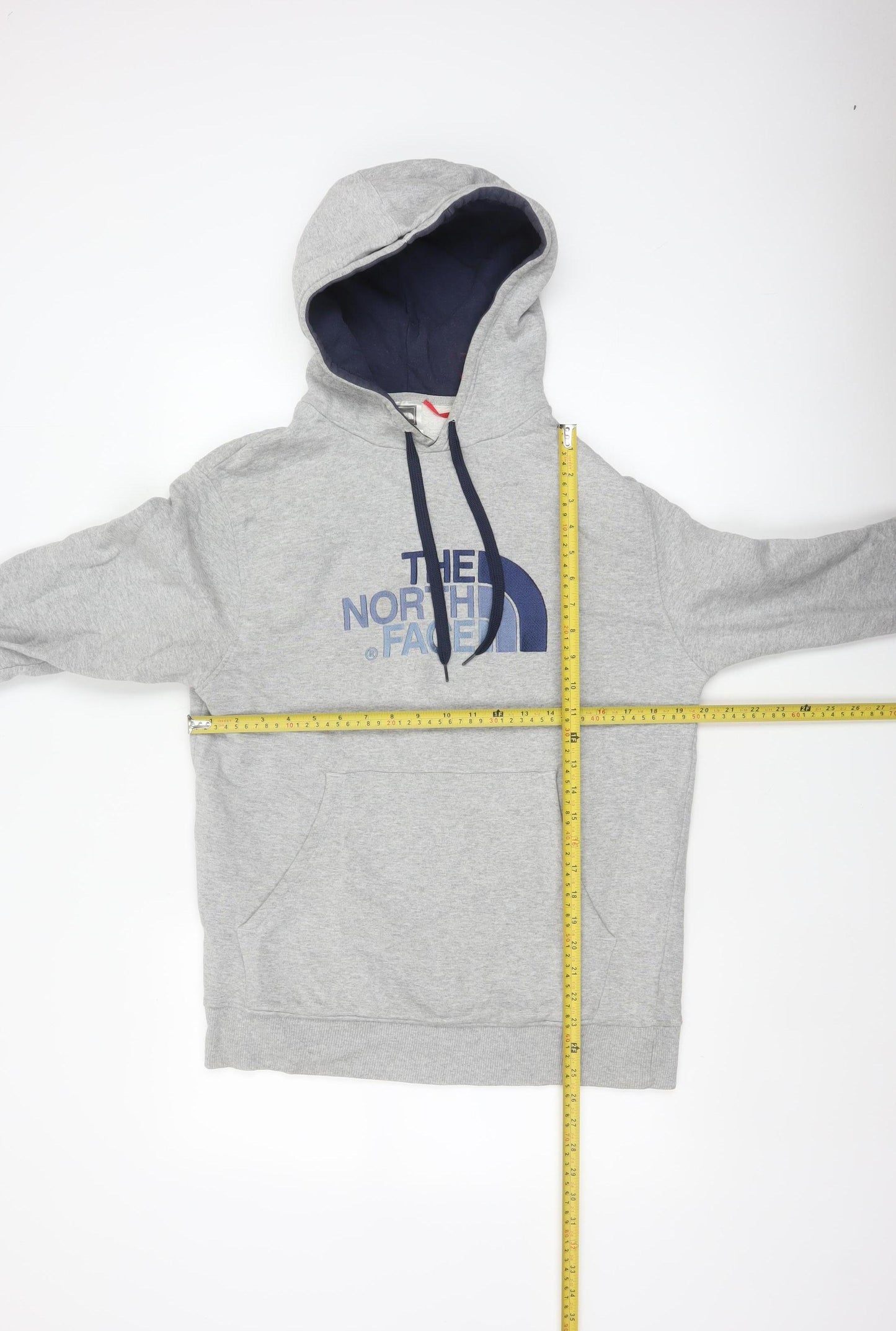 The North Face Men’s Grey M Pullover Hoodie Logo Fleece