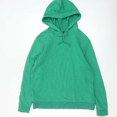Marks and Spencer Women’s Green UK 12 Pullover Hoodie Drawstring