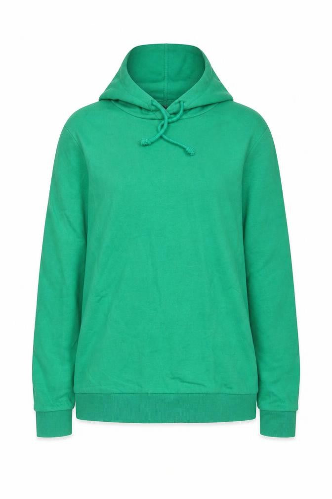 Front view of Marks & Spencer Women’s Green UK 12 Pullover Hoodie Drawstring