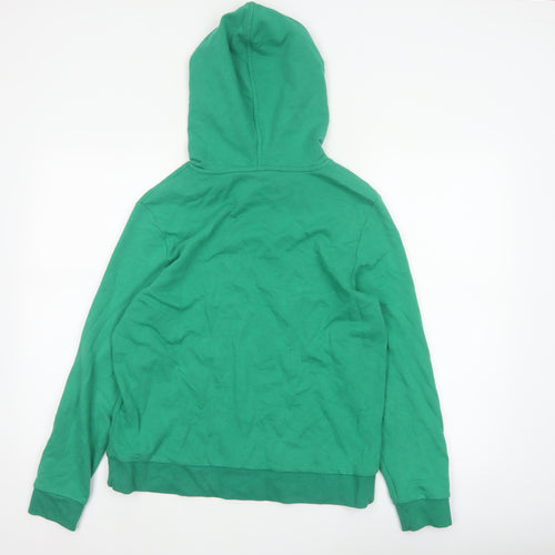 Marks and Spencer Women’s Green UK 12 Pullover Hoodie Drawstring
