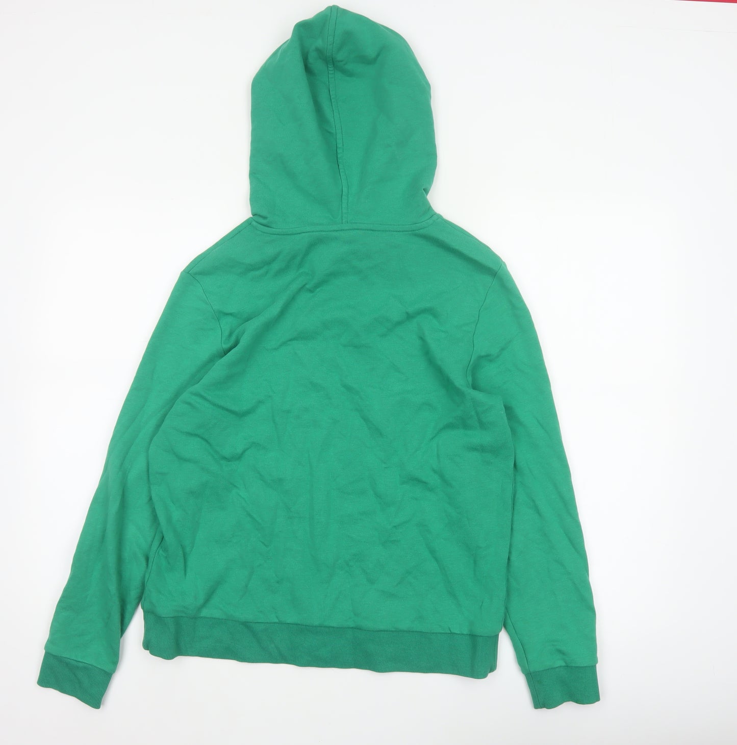 Marks and Spencer Women’s Green UK 12 Pullover Hoodie Drawstring