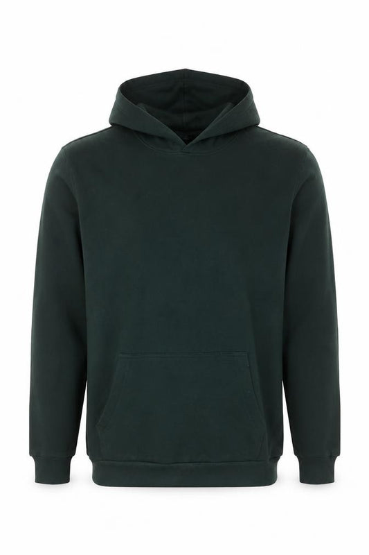 GAP Men’s Black L Pullover Hooded Fleece Hoodie Pockets