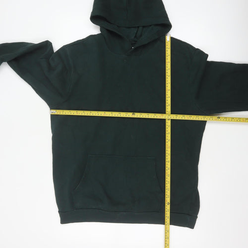GAP Men’s Black L Pullover Hooded Fleece Hoodie Pockets
