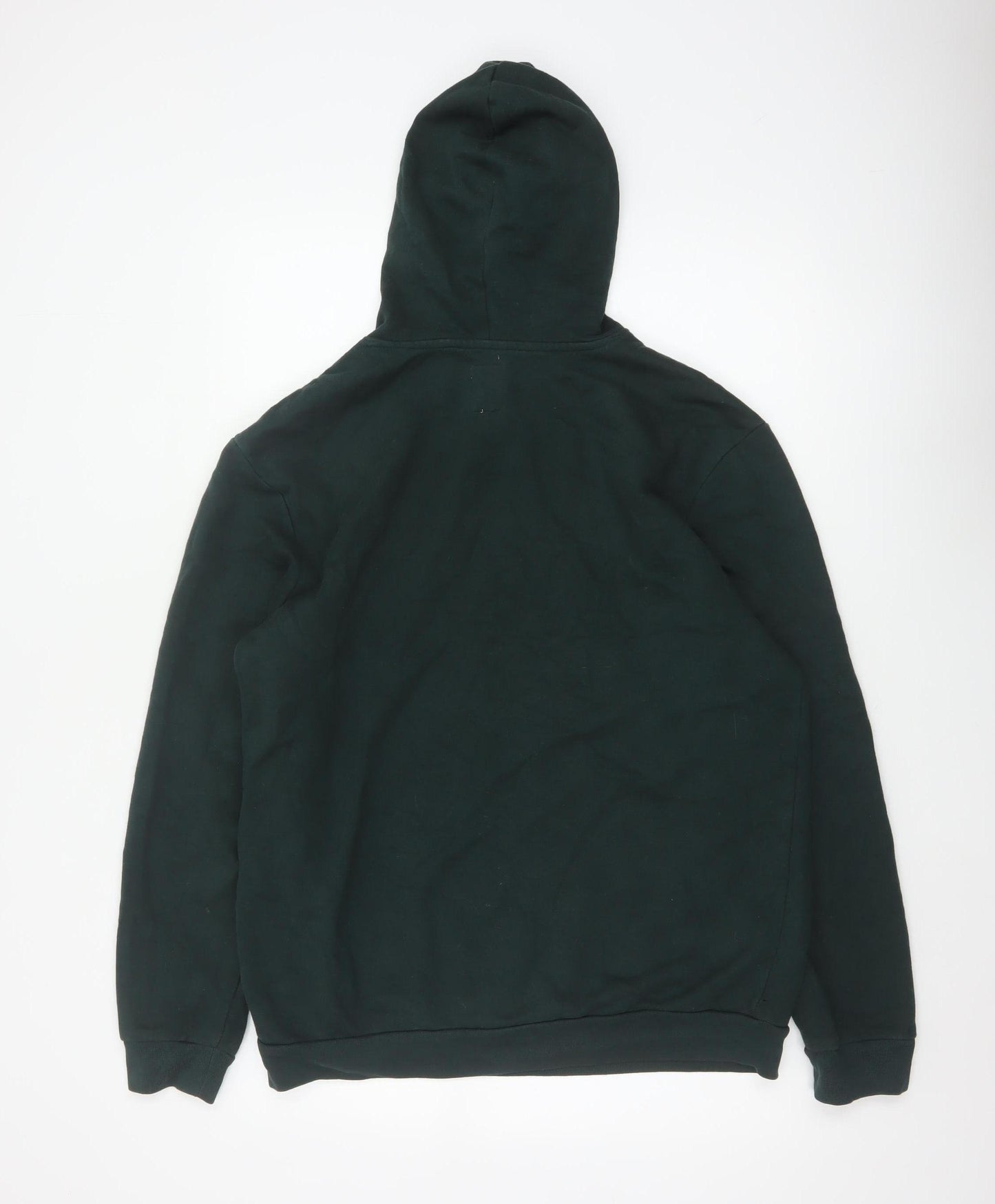 GAP Men’s Black L Pullover Hooded Fleece Hoodie Pockets