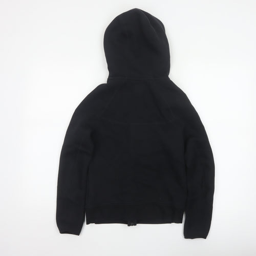Nike Boys Black Liverpool FC Full Zip Hoodie M 137-147cm Tech Fleece