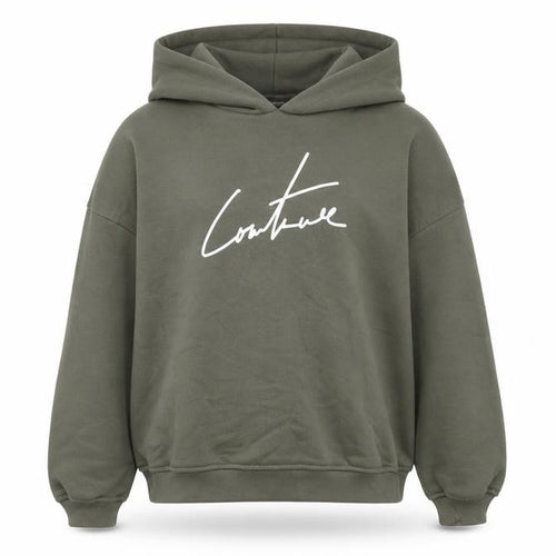 The Couture Club Boys Green Logo Pullover Hoodie 7-8 Years