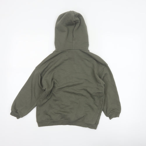 The Couture Club Boys Green Logo Pullover Hoodie 7-8 Years