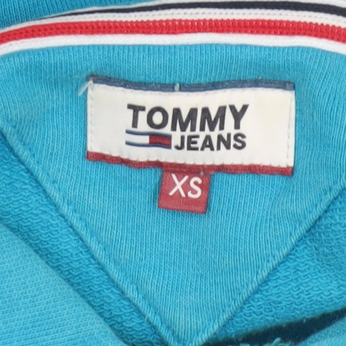 Tommy Jeans Women’s Blue XS Pullover Logo Hoodie