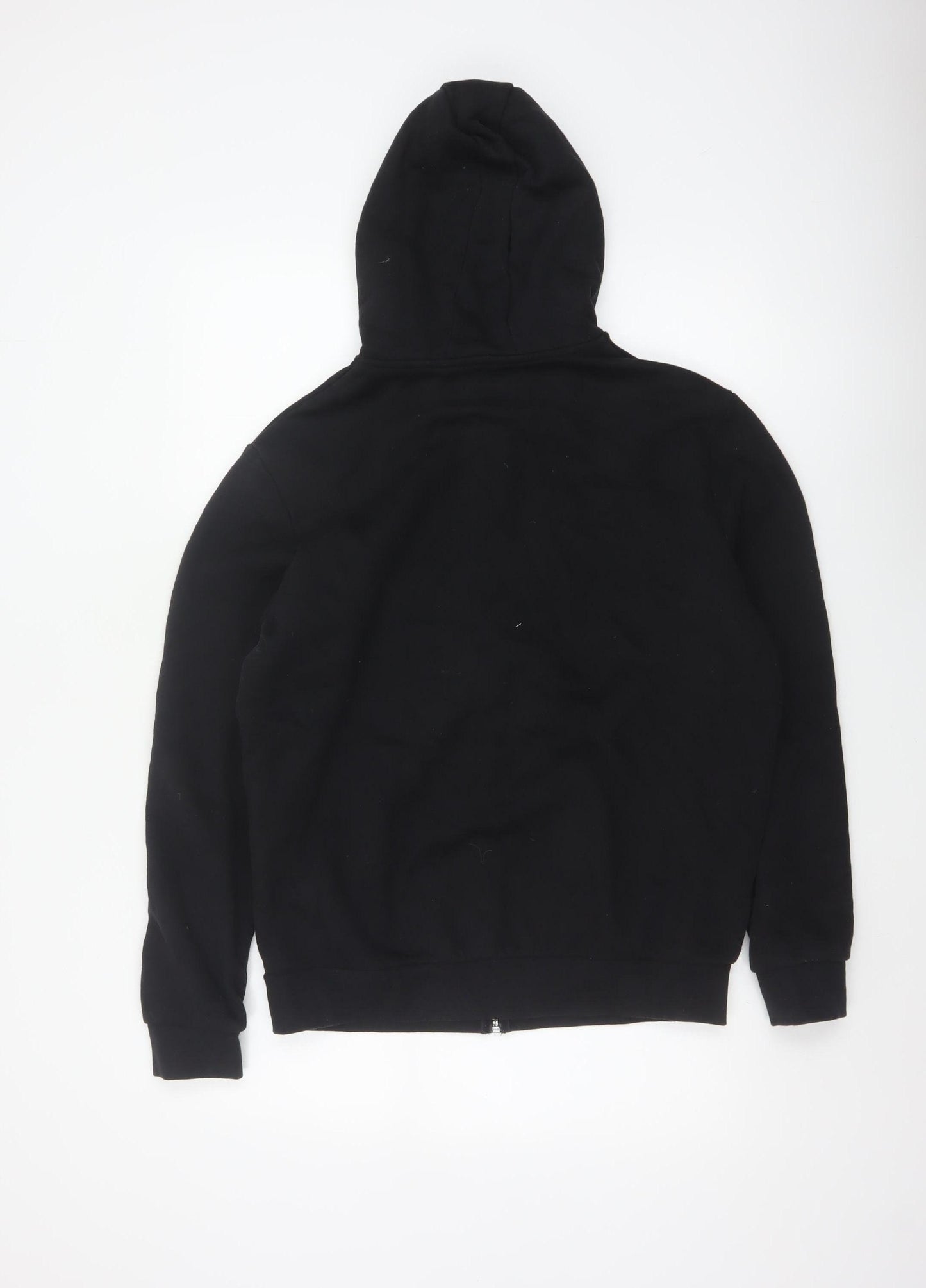 Tu Men’s Black M Full Zip Hooded Fleece Hoodie Pockets