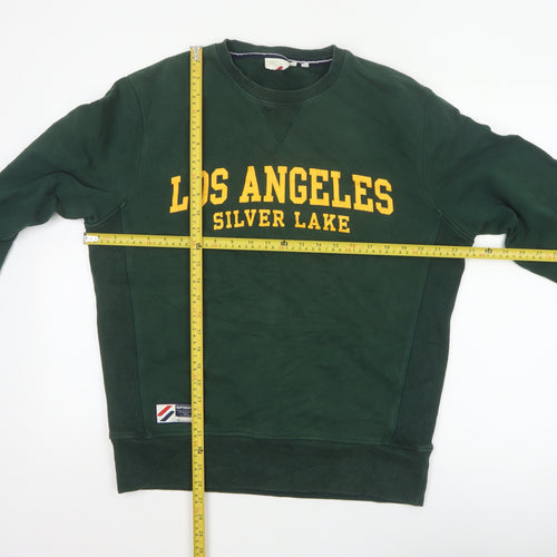 Superdry Men’s Green M Los Angeles Silver Lake Graphic Pullover Sweatshirt