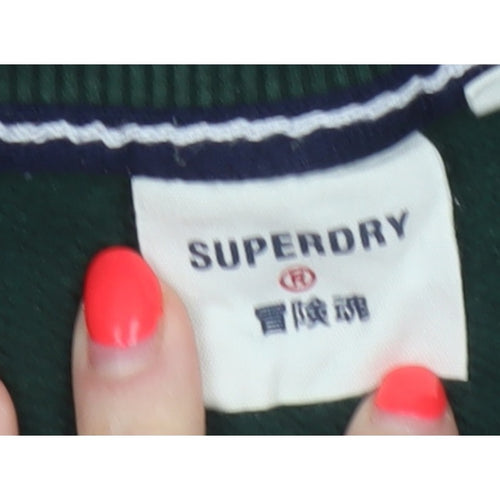 Superdry Men’s Green M Los Angeles Silver Lake Graphic Pullover Sweatshirt
