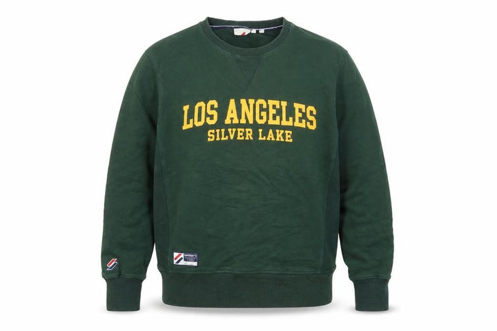 Superdry Men’s Green M Los Angeles Silver Lake Graphic Pullover Sweatshirt