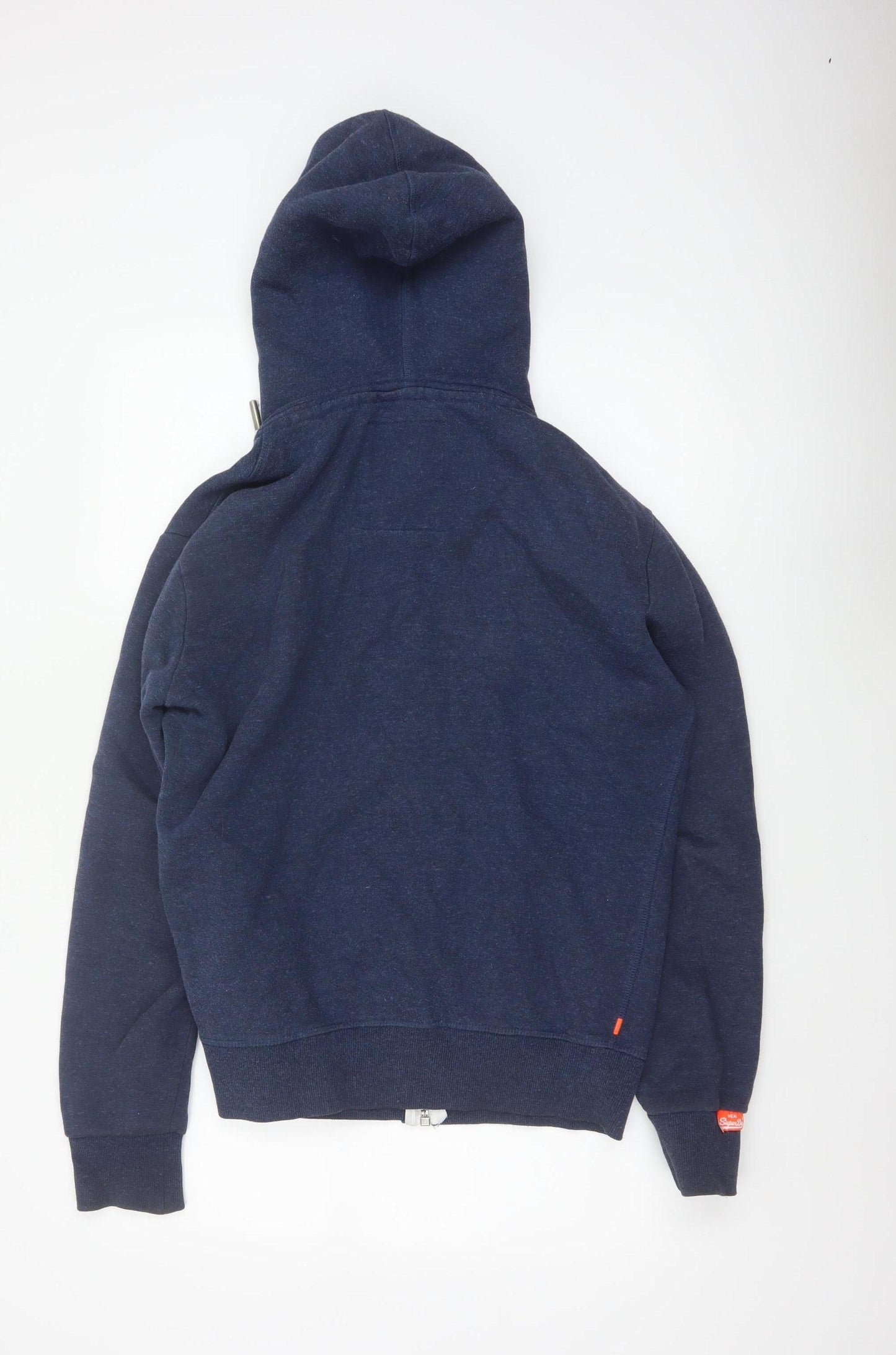 Superdry Men’s Blue Medium Orange Label Full Zip Hooded Hoodie