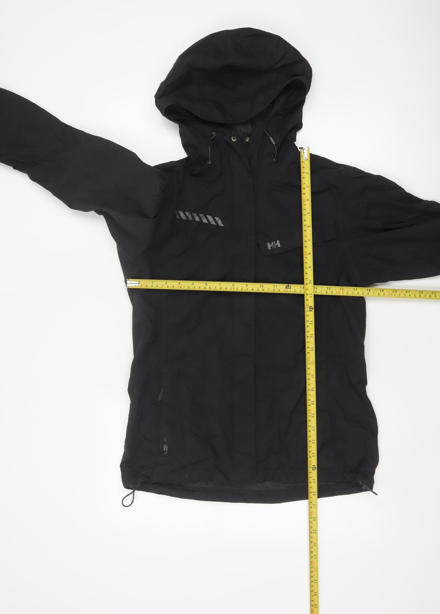 Helly Hansen Women's Black M Basic Jacket Hooded Reflective Zip