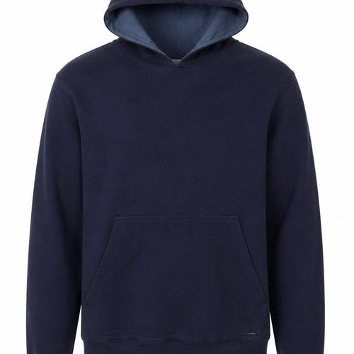 Autograph Men’s Navy Blue Small Pullover Hooded Pocket Hoodie