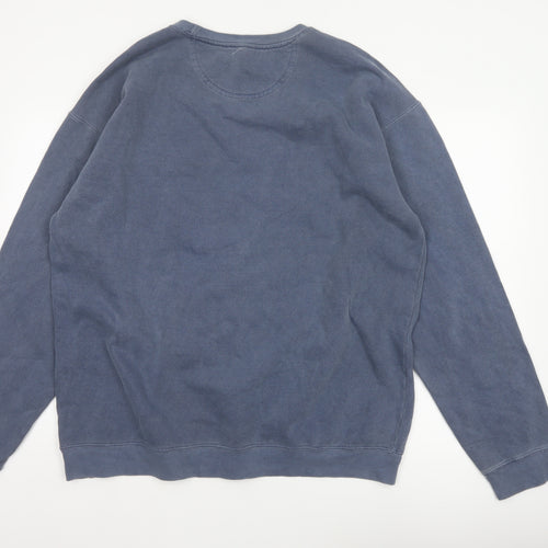 Comfort Colors Men's Blue L Pullover Sweatshirt Myrtle Beach Graphic
