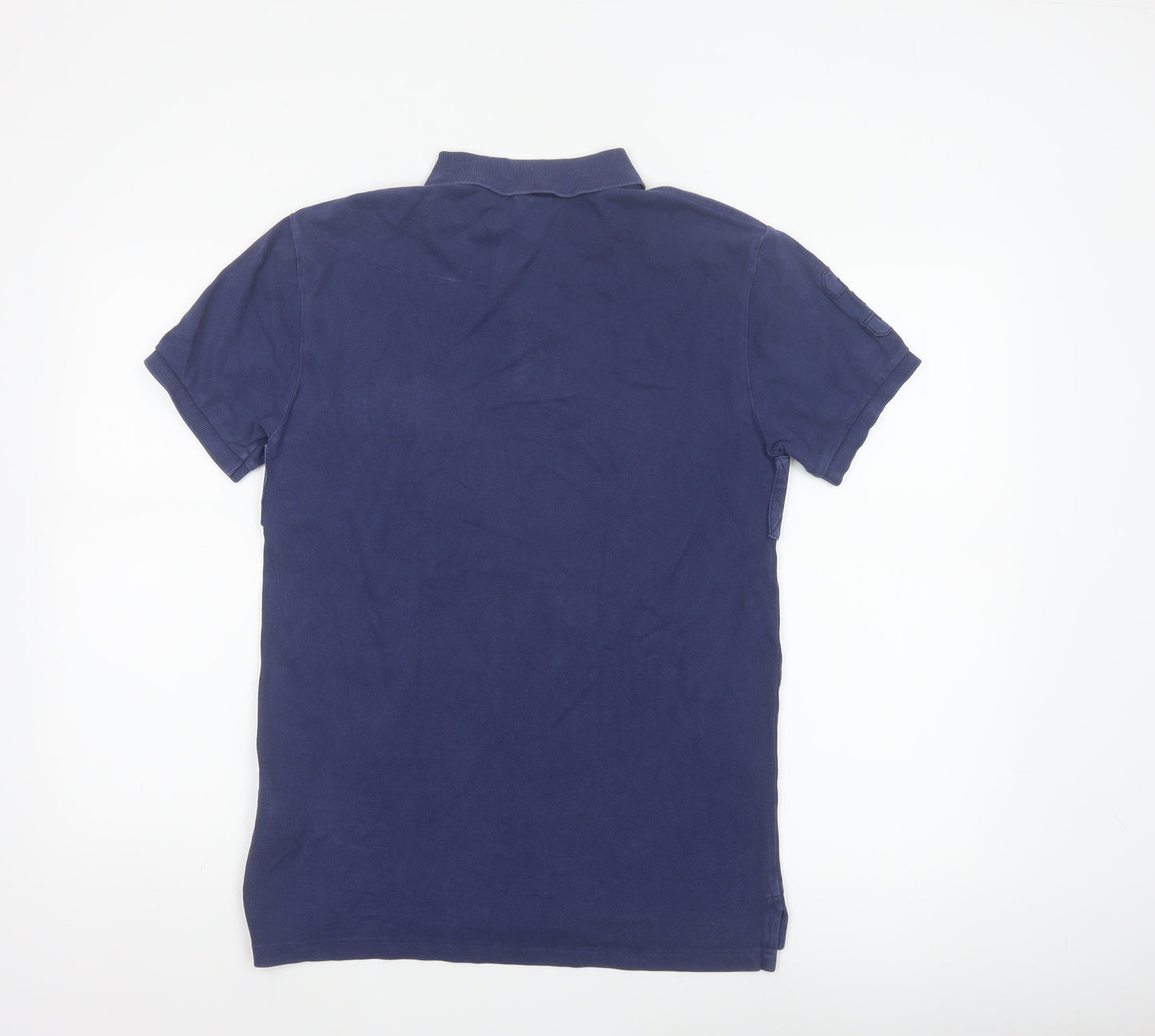 Polo Ralph Lauren Men's Blue S Big Pony No.3 Cotton Polo Shirt