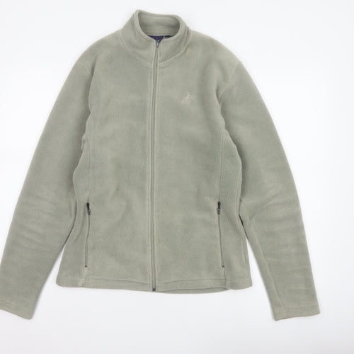 Kangol Women’s Green XL Fleece Full Zip Outdoor Jacket