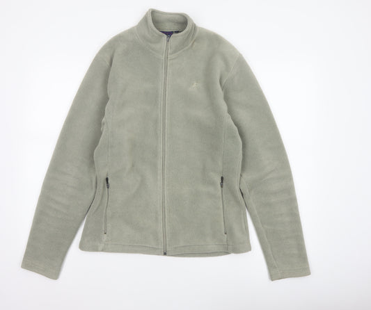 Kangol Women’s Green XL Fleece Full Zip Outdoor Jacket