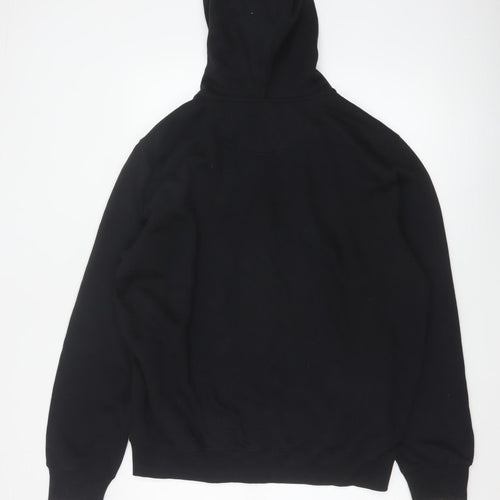 U.S. Polo Assn. Men’s Black L Full Zip Logo Hoodie