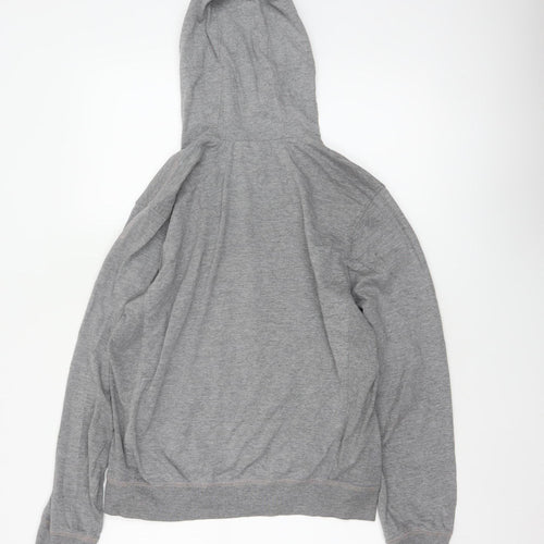 Foot Locker Women Grey S Classic Fit Full Zip Hooded Hoodie