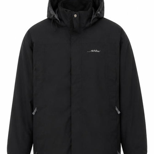 Outdoor Sportswear Men’s Black M Hooded Zip Jacket Outdoor Winter
