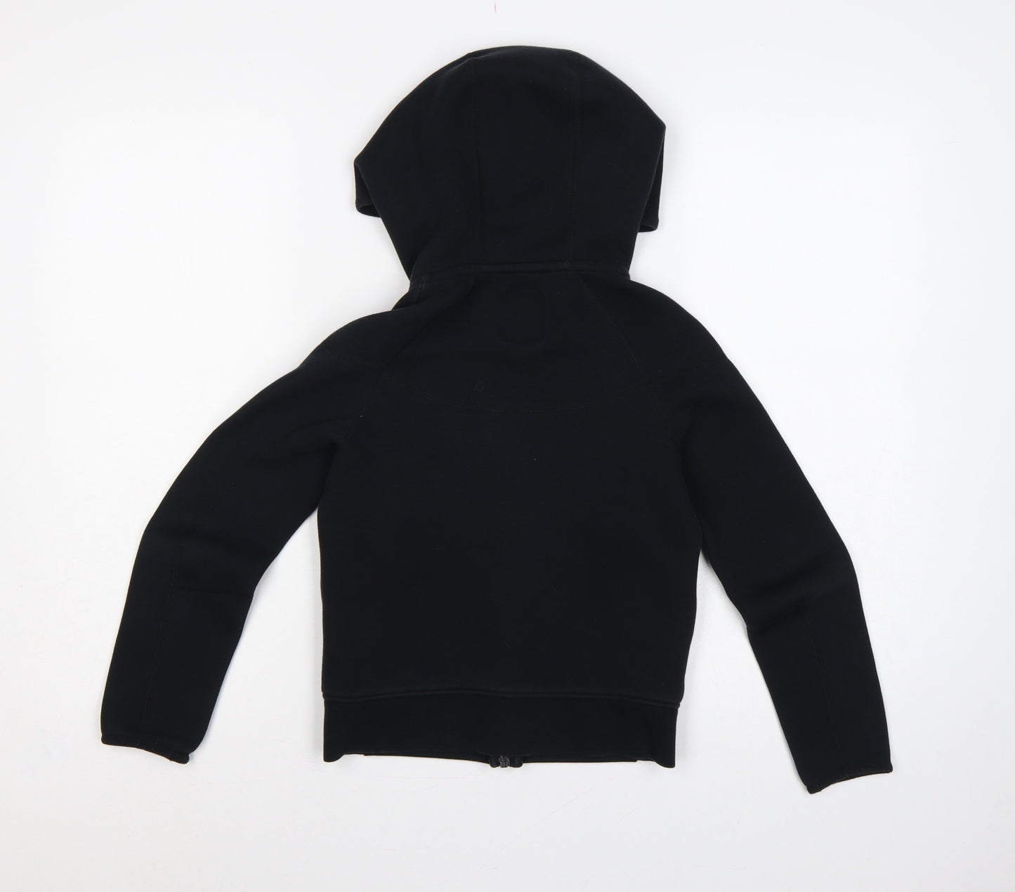 Nike Unisex Kids Black 8-9 Years Full Zip Hooded Fleece Hoodie