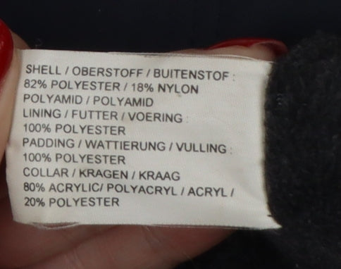 JFW Elements Women’s Blue UK 10 Quilted Mid-Length Padded Coat