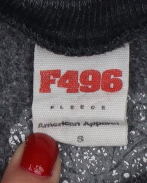 F496 Freedom Unisex Black S Tribal Tiger Graphic Sweatshirt