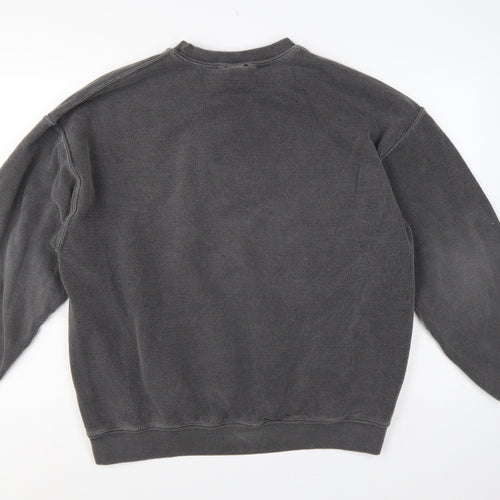 Independent Culture Club Men's Grey L Pullover Graphic Print Sweatshirt