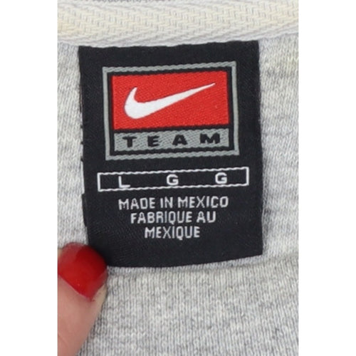 Nike Team Oregon State Women’s Grey L Pullover Football Sweatshirt