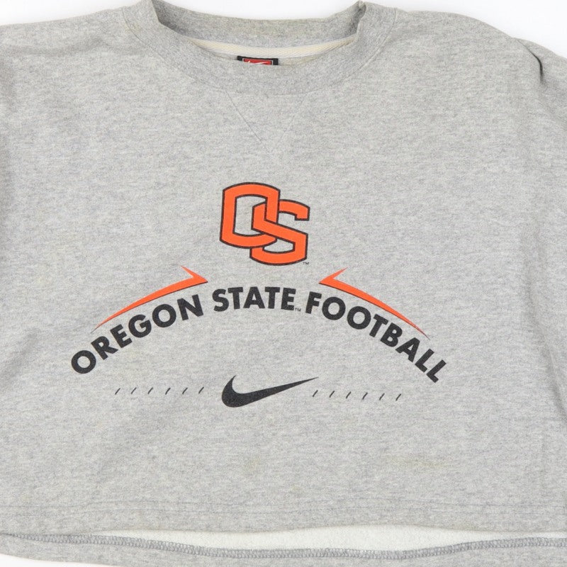 Nike Team Oregon State Women’s Grey L Pullover Football Sweatshirt