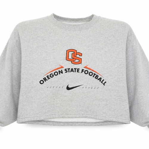 Nike Team Oregon State Women’s Grey L Pullover Football Sweatshirt