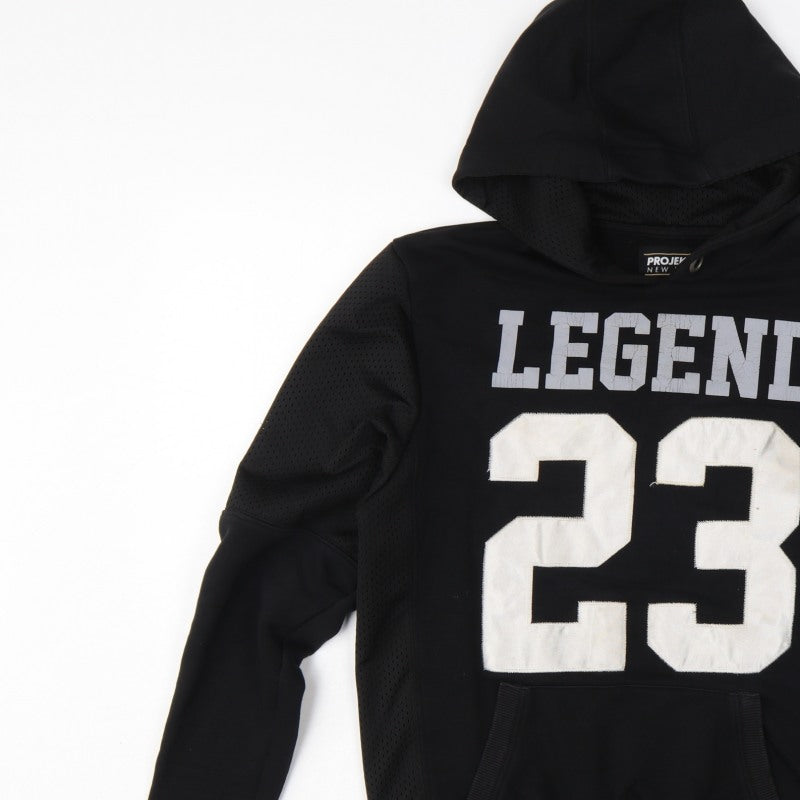 PROJEKTS New York Men’s Black Small Legend 23 Graphic Pullover Hoodie