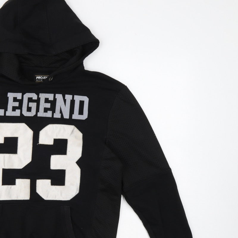 PROJEKTS New York Men’s Black Small Legend 23 Graphic Pullover Hoodie