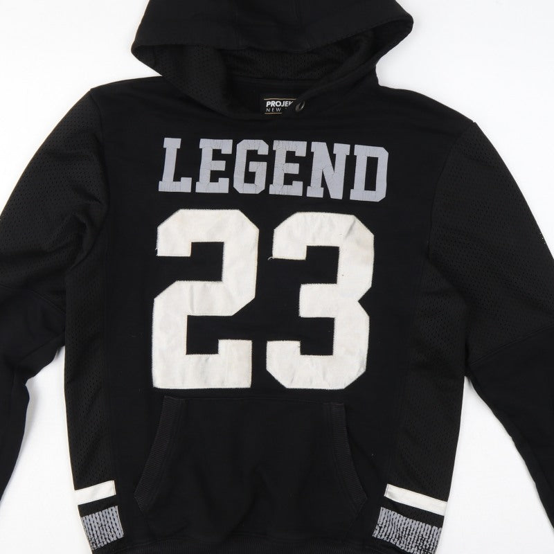 PROJEKTS New York Men’s Black Small Legend 23 Graphic Pullover Hoodie