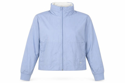 Nike Women Blue S UK 4-6 Full Zip Track Jacket Pockets