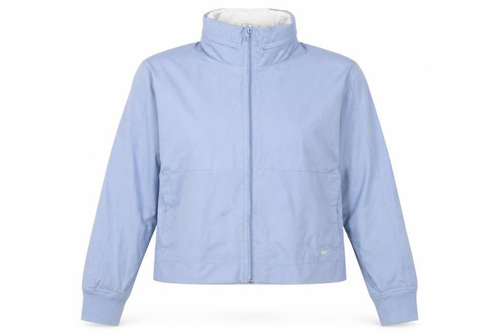 Nike Women Blue S UK 4-6 Full Zip Track Jacket Pockets