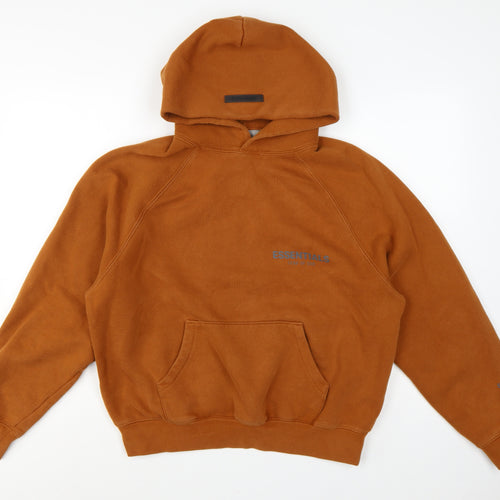 Essentials Fear of God Women’s Brown XS Oversized Pullover Hoodie