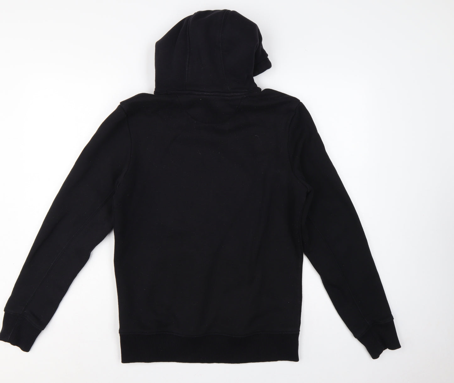 SoulCal & Co Men’s Black S Pullover Hoodie Logo Pocket Drawstring