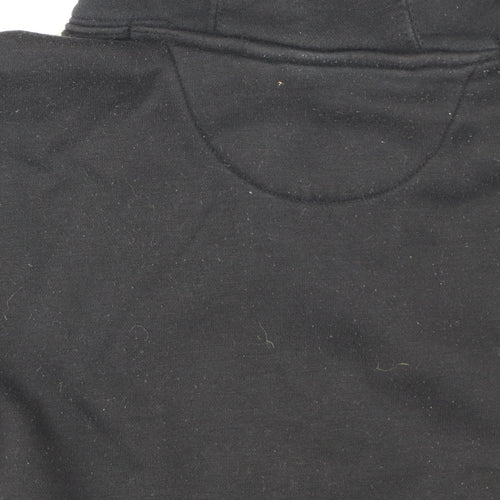 SoulCal & Co Men’s Black S Pullover Hoodie Logo Pocket Drawstring