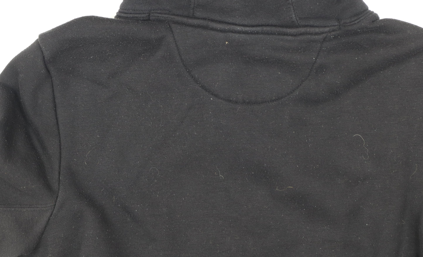 SoulCal & Co Men’s Black S Pullover Hoodie Logo Pocket Drawstring