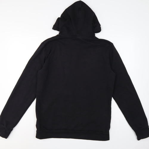 Rise Men’s Black Medium Pullover Logo Graphic Hoodie
