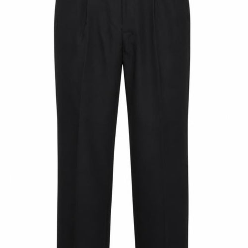 Marks & Spencer Men Black 33in Regular Straight Dress Trousers